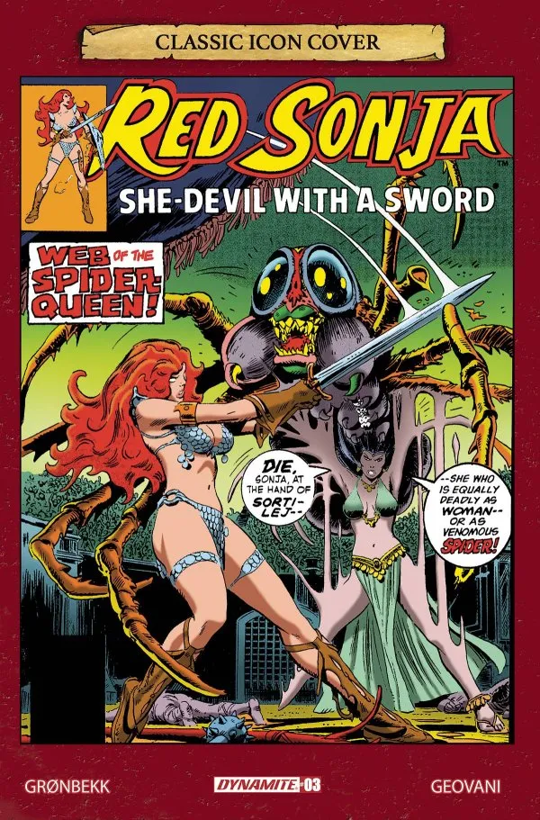 Cover of Red Sonja #3