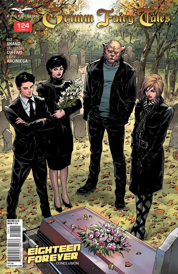 Cover of Grimm Fairy Tales #124