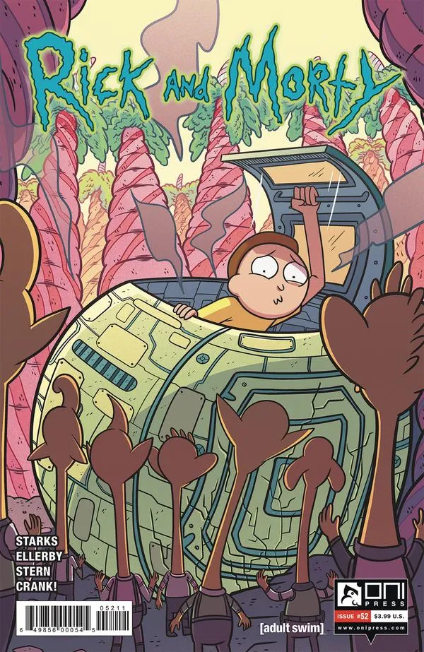 Cover of Rick and Morty #52