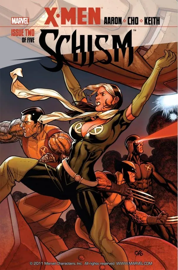 Cover of X-Men: Schism #2
