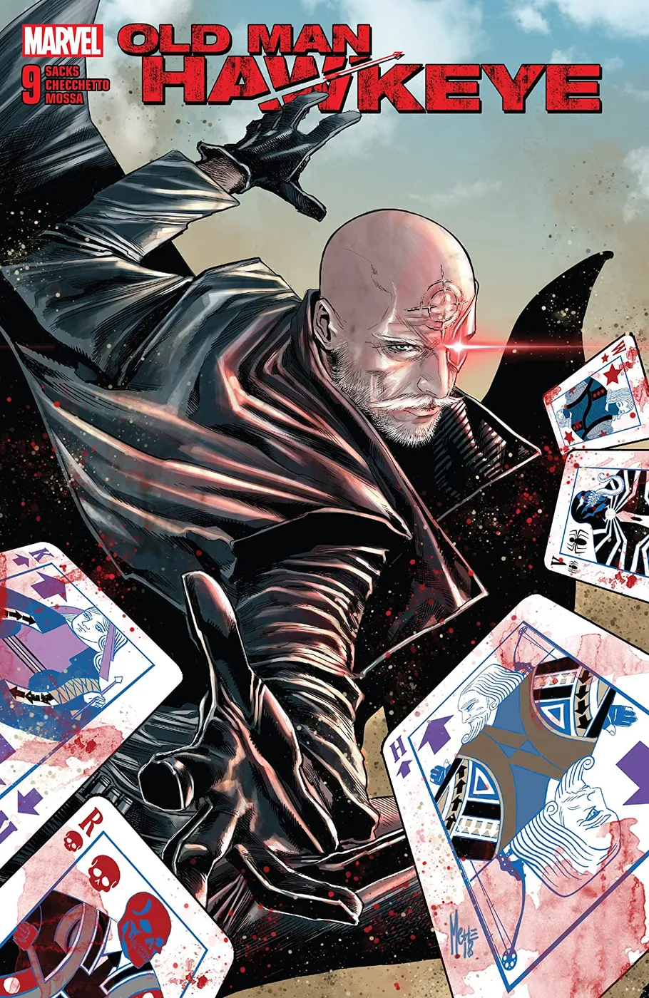 Cover of Old Man Hawkeye #9