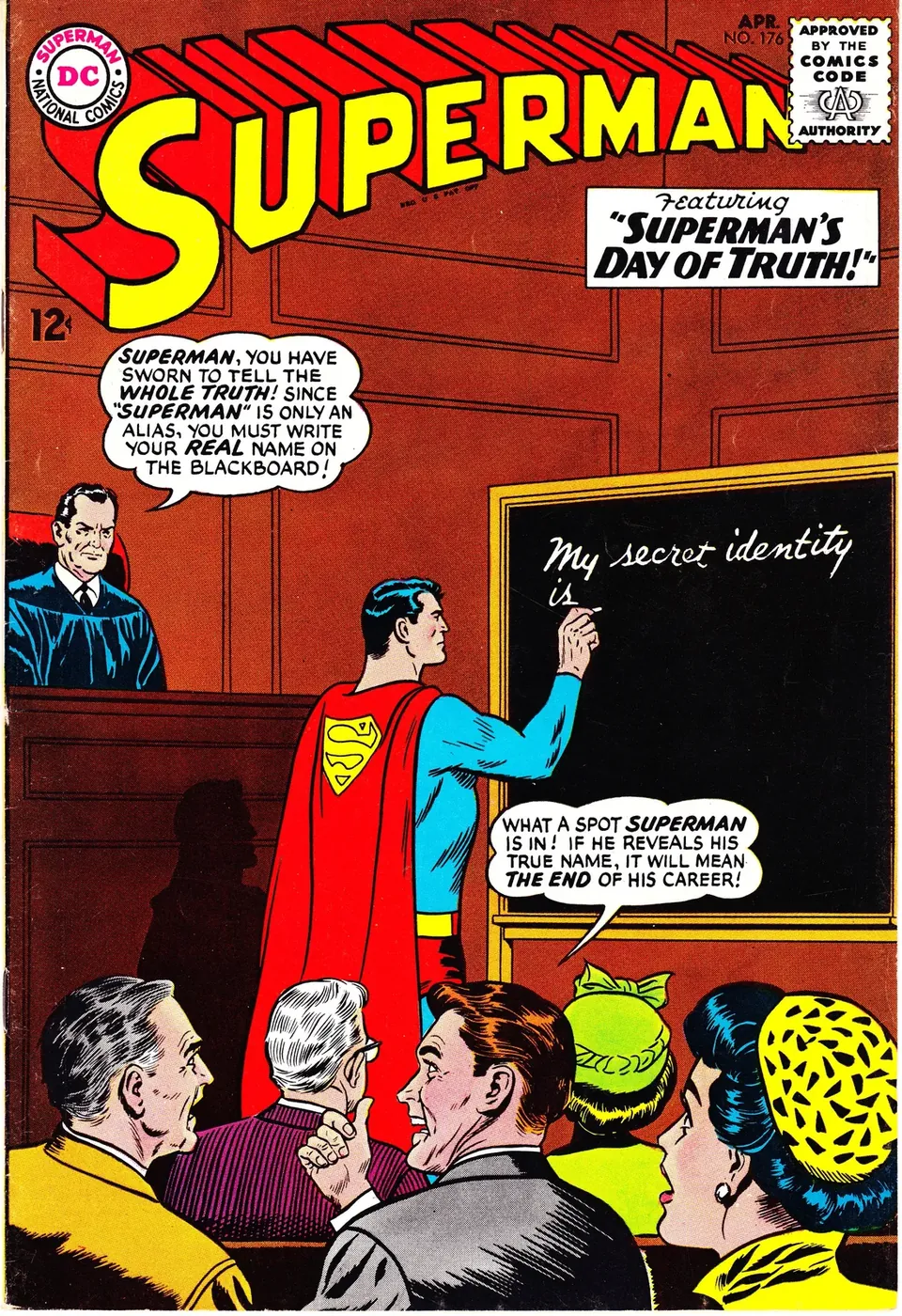 Cover of Superman #176