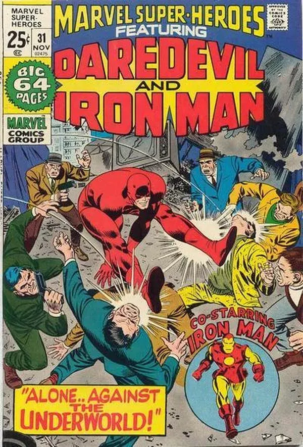 Cover of Marvel Super-Heroes #31
