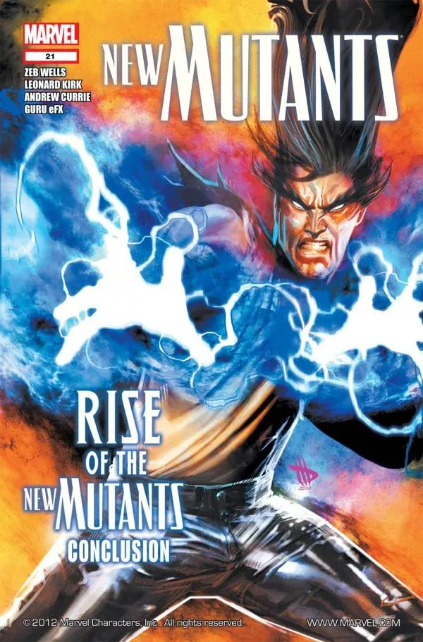 Cover of New Mutants #21