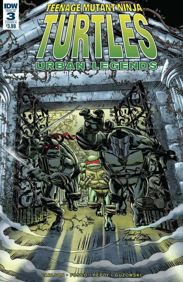 Cover of Teenage Mutant Ninja Turtles: Urban Legends #3