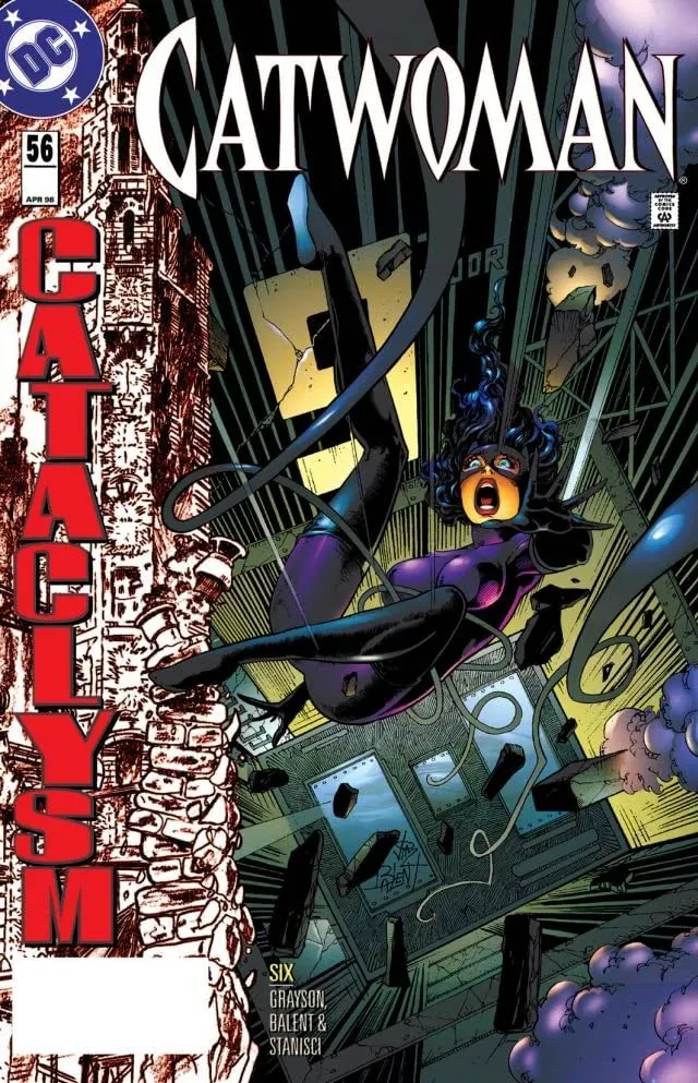 Cover of Catwoman #56
