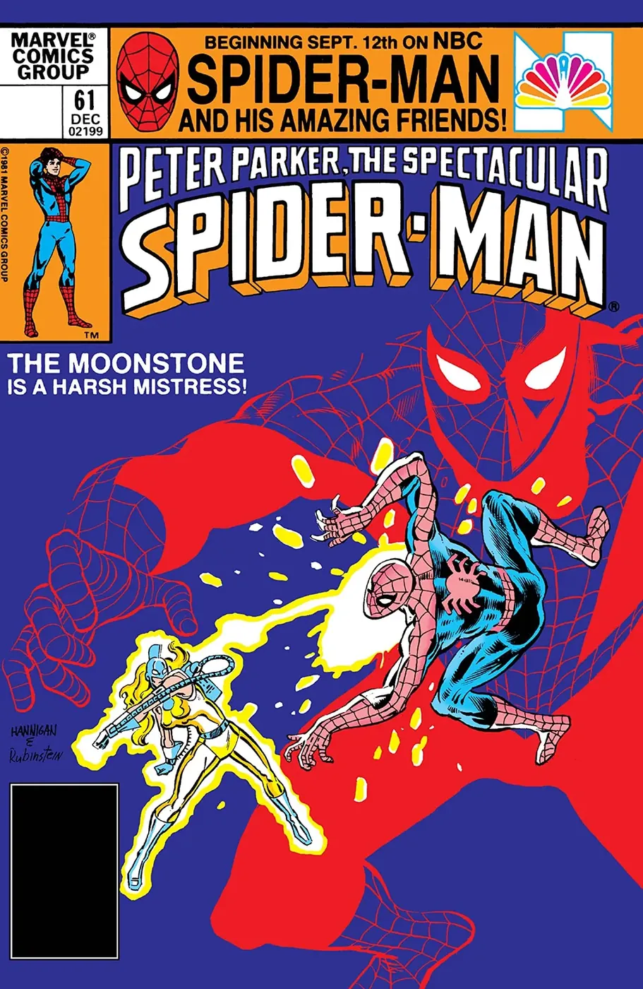 Cover of The Spectacular Spider-Man #61