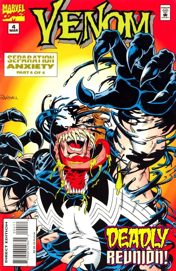 Cover of Venom: Separation Anxiety #4