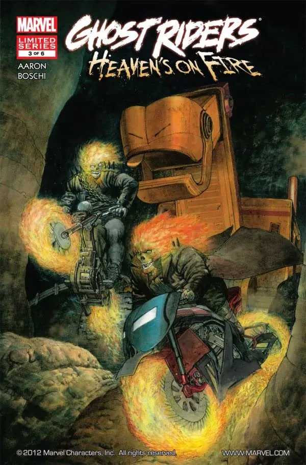 Cover of Ghost Riders: Heaven's on Fire #3