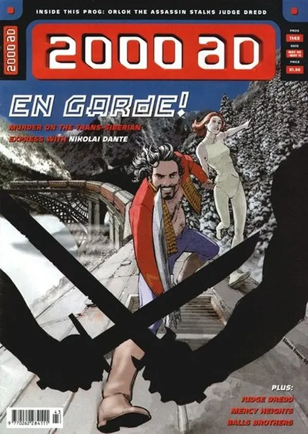 Cover of 2000 AD #1143