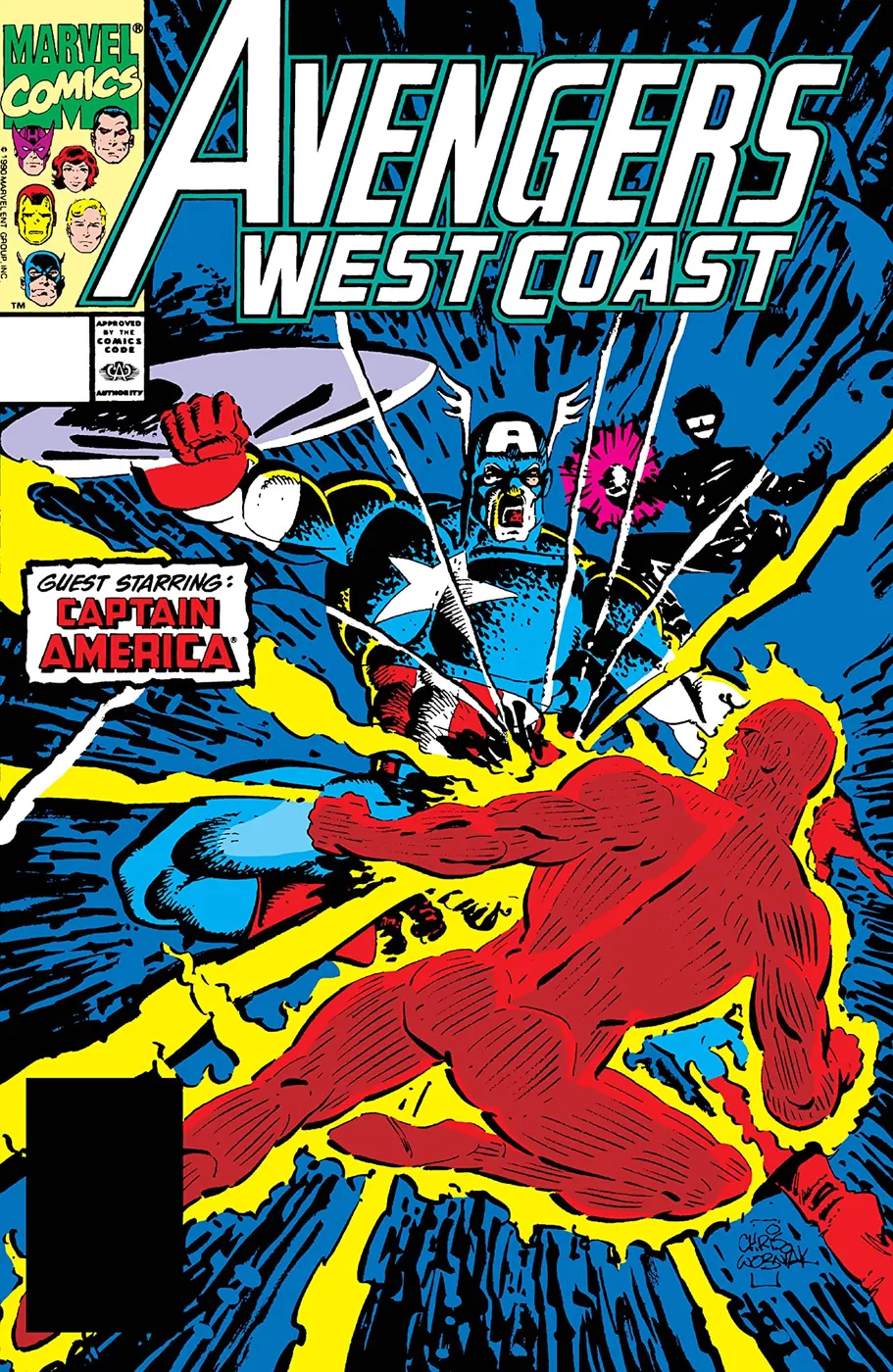 Cover of Avengers West Coast #64