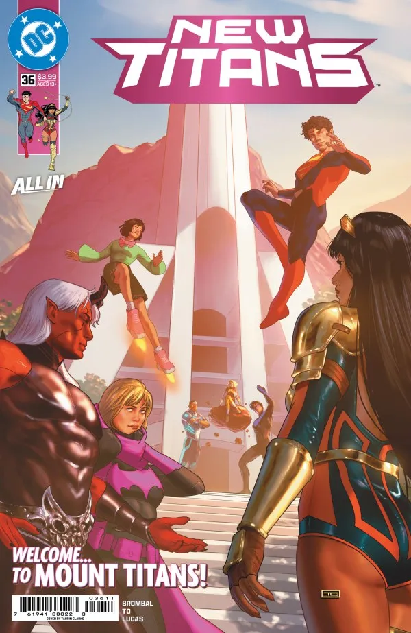Cover of New Titans #36
