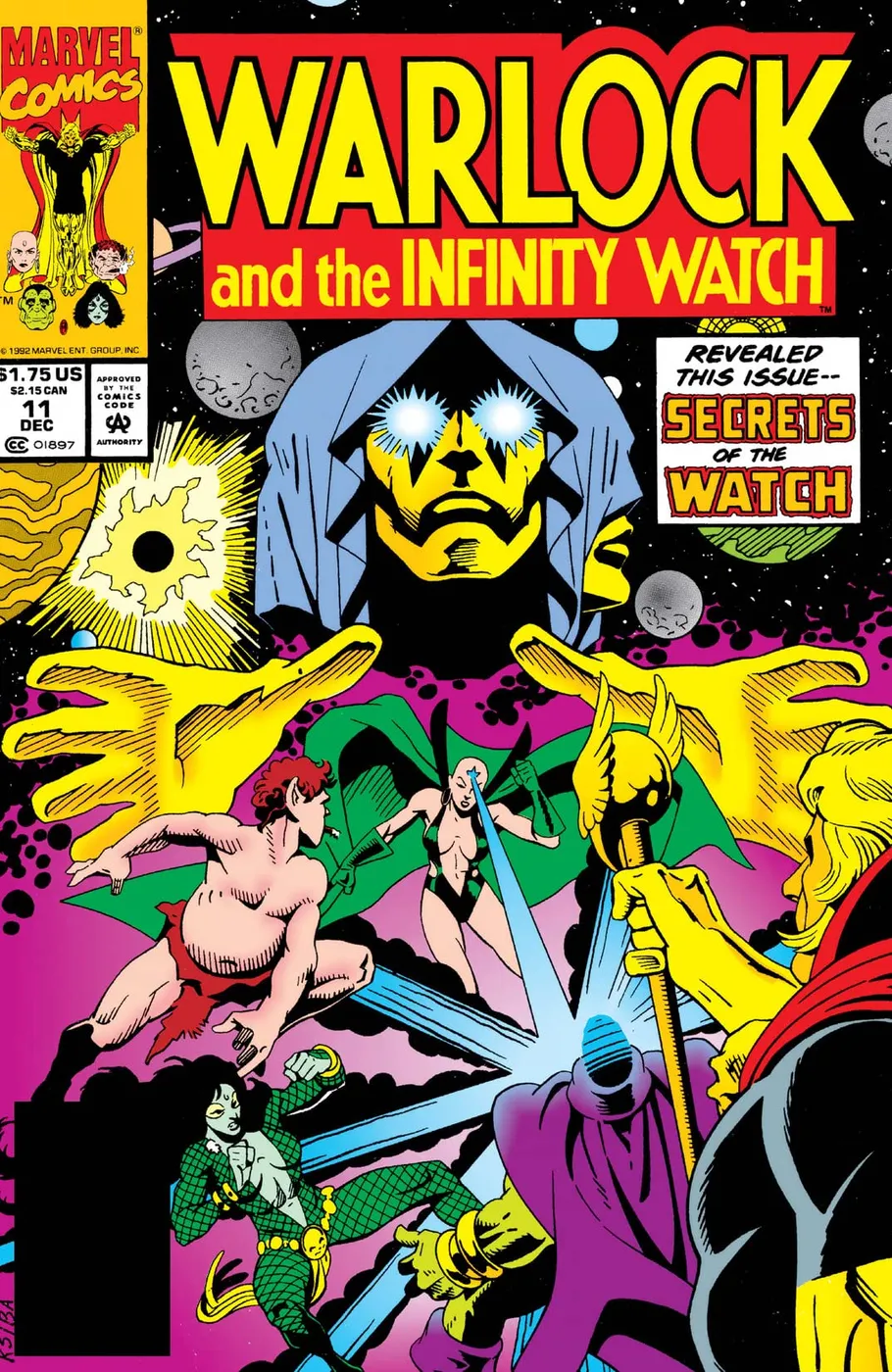 Cover of Warlock and the Infinity Watch #11