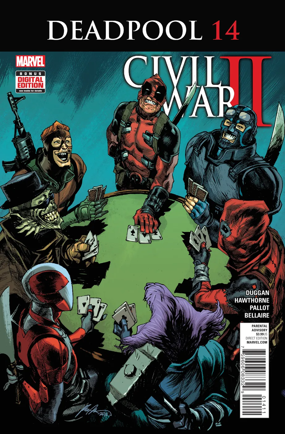 Cover of Deadpool #14