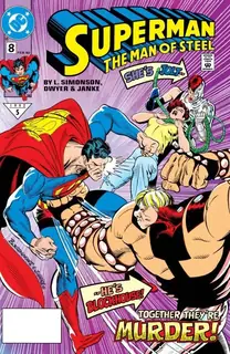 Cover of Superman: The Man of Steel #8