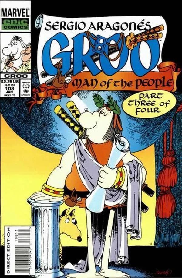Cover of Sergio Aragonés Groo the Wanderer #108