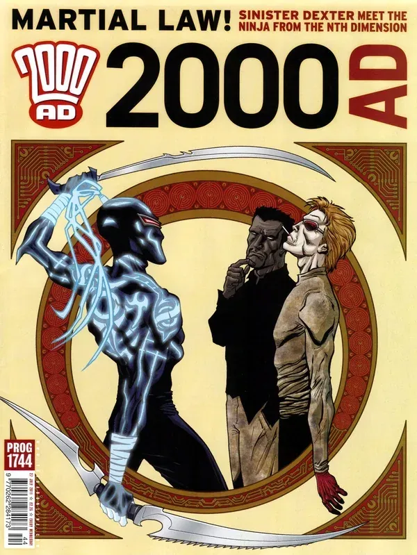 Cover of 2000 AD #1744