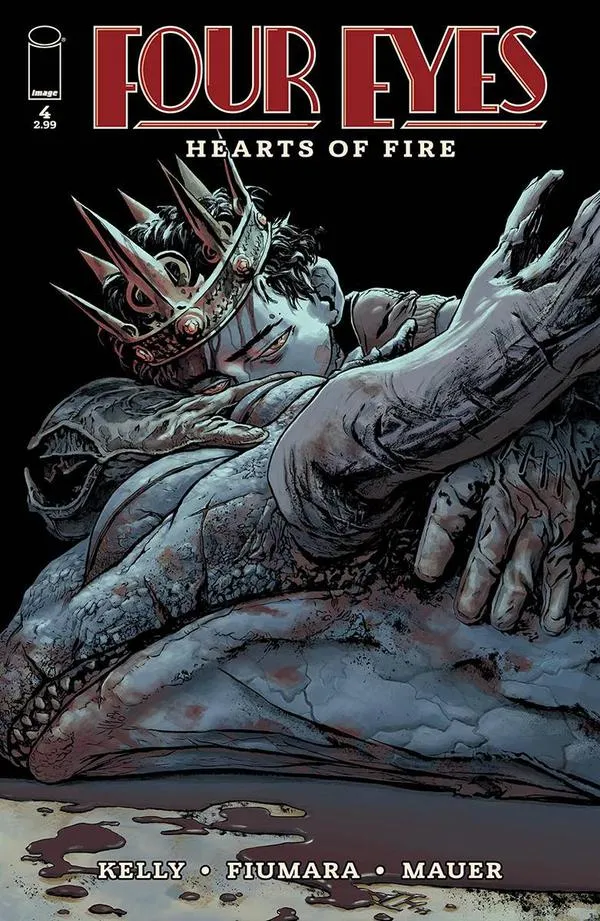 Cover of Four Eyes: Hearts of Fire #4