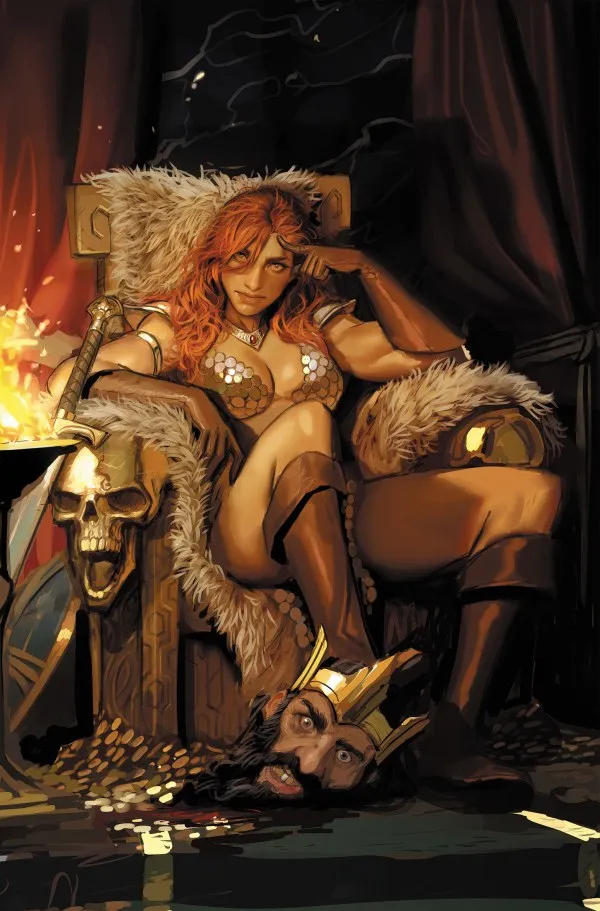 Cover of Red Sonja Reborn #6