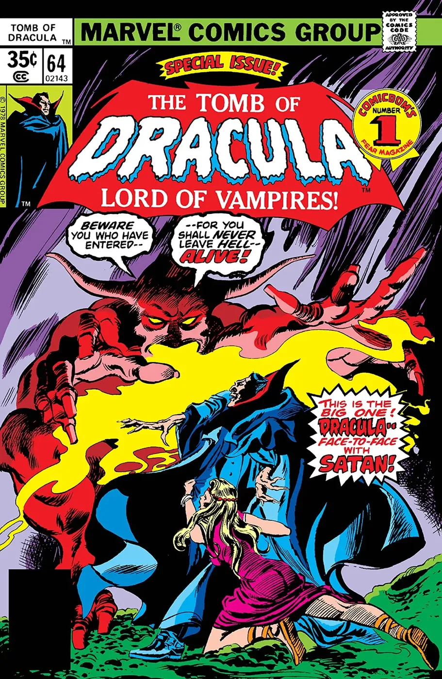 Cover of Tomb of Dracula #64