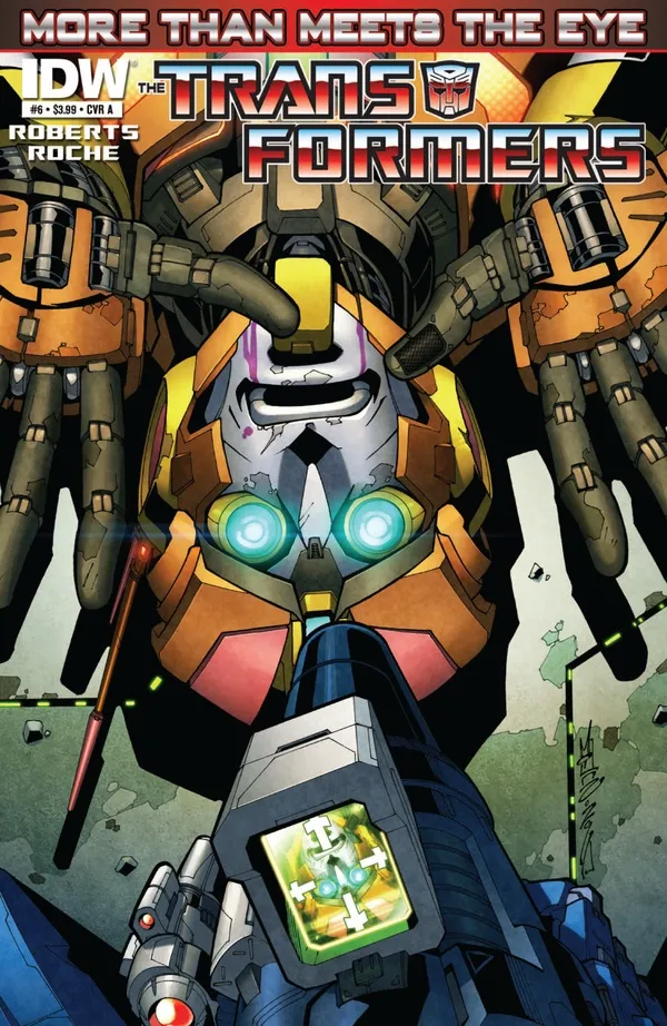 Cover of The Transformers: More Than Meets the Eye #6