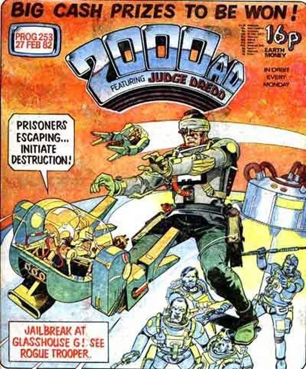 Cover of 2000 AD #253