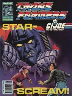 Cover of The Transformers #303