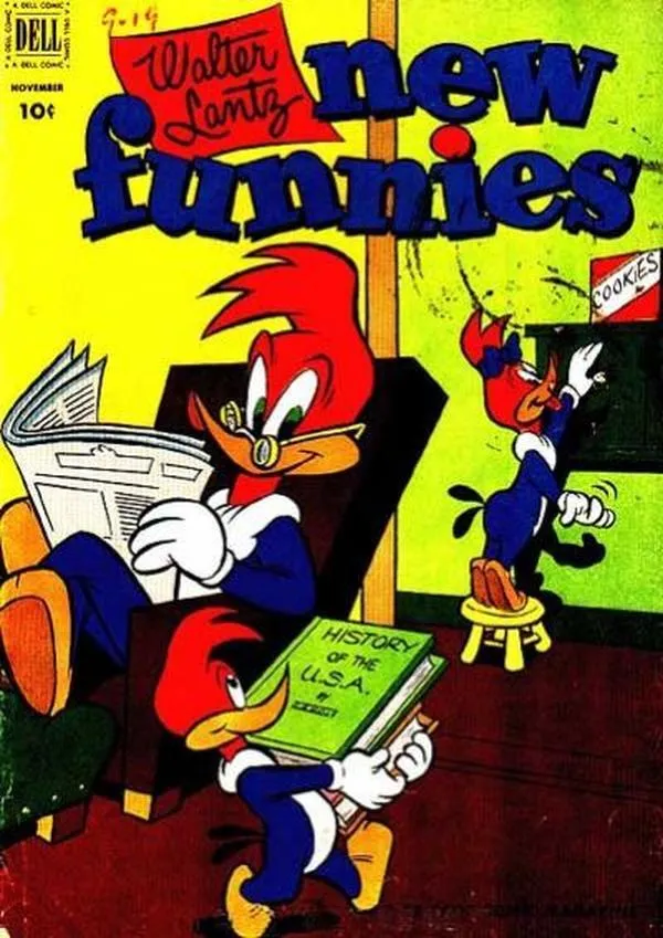 Cover of Walter Lantz New Funnies #189