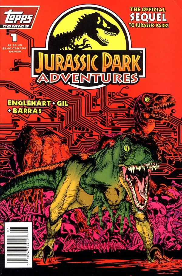 Cover of Jurassic Park Adventures #1
