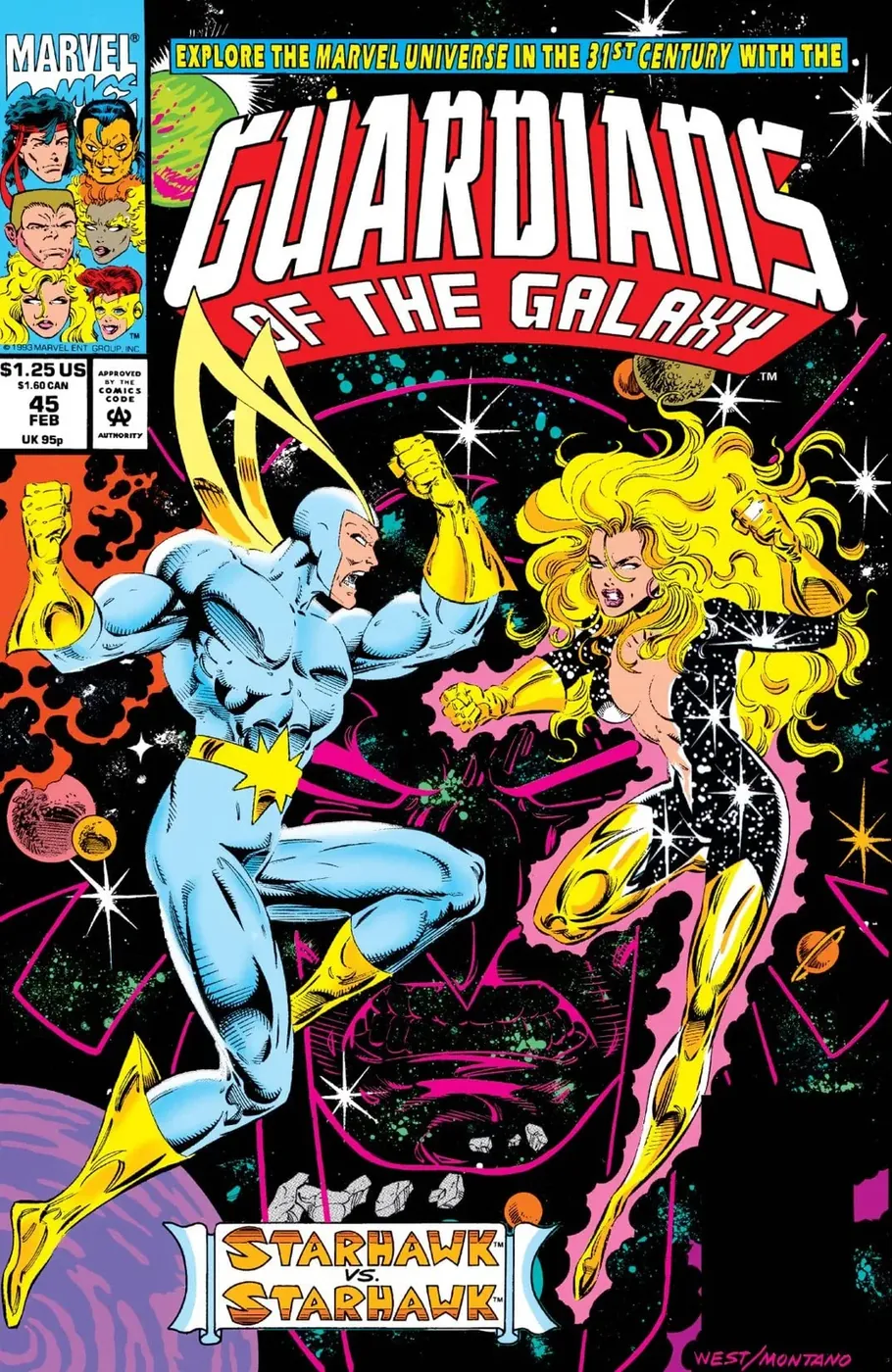 Cover of Guardians of the Galaxy #45