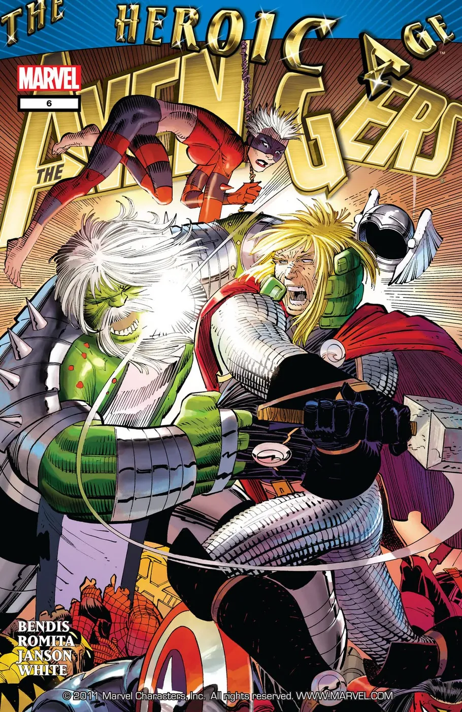 Cover of Avengers #6