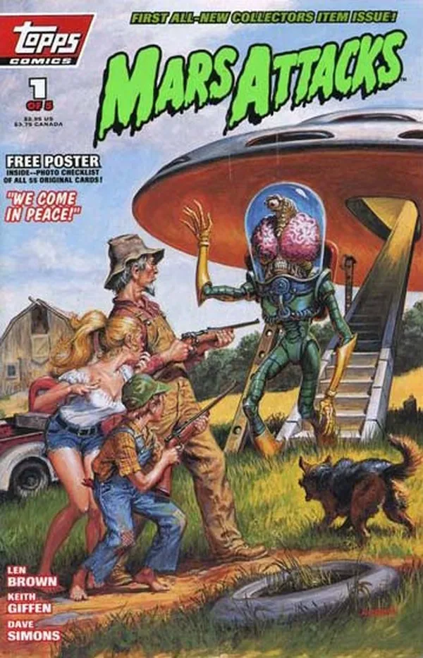 Cover of Mars Attacks #1