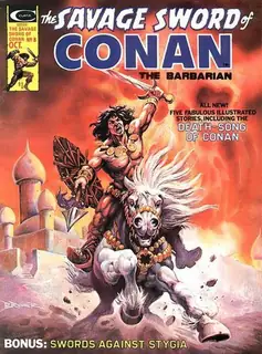 Cover of The Savage Sword of Conan #8