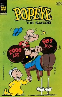 Cover of Popeye the Sailor #167
