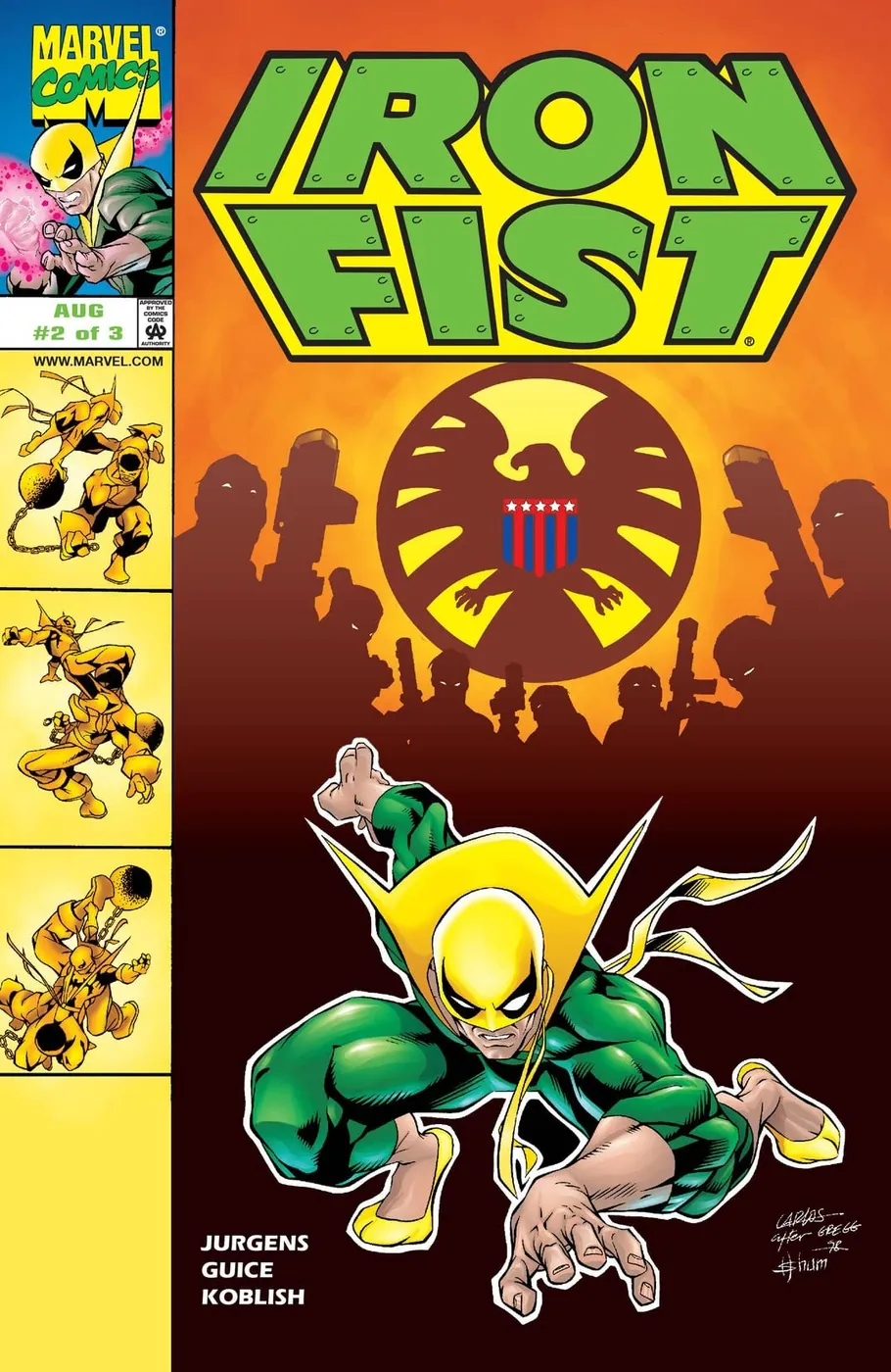 Cover of Iron Fist #2