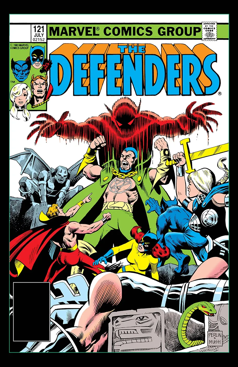 Cover of The Defenders #121