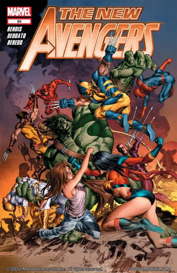 Cover of New Avengers #20