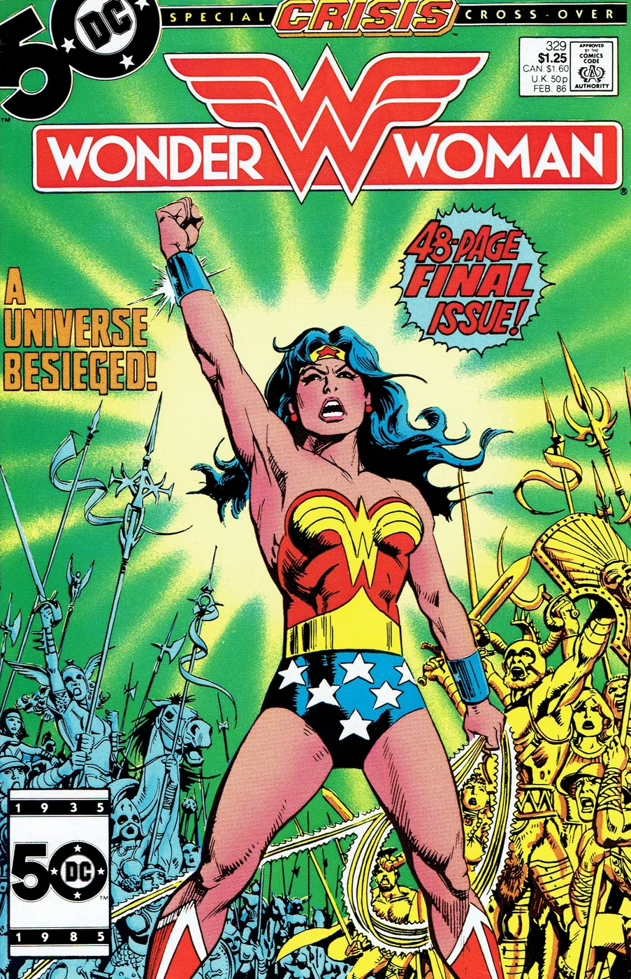Cover of Wonder Woman #329