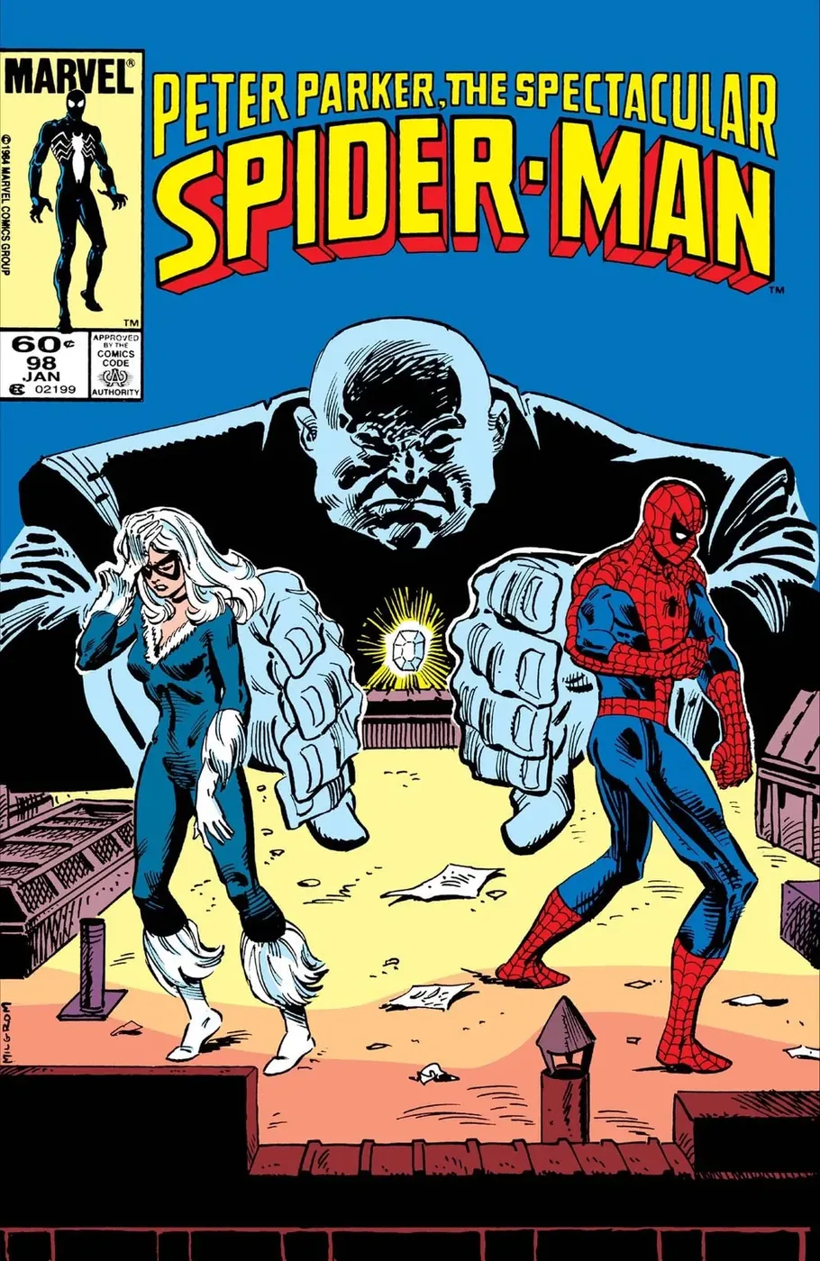 Cover of The Spectacular Spider-Man #98