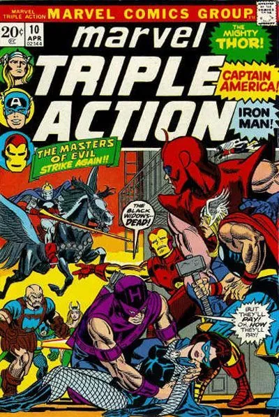 Cover of Marvel Triple Action #10