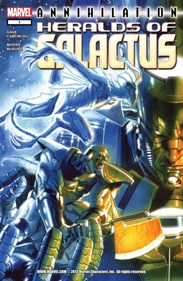 Cover of Annihilation: Heralds of Galactus #1