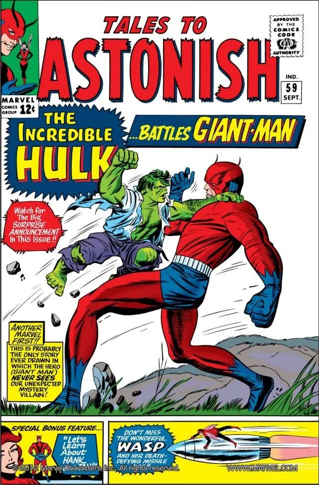 Cover of Tales to Astonish #59