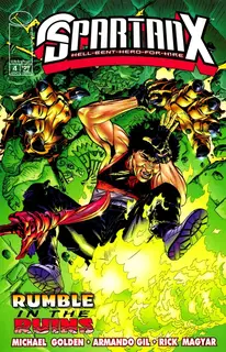 Cover of Jackie Chan's Spartan X: Hell-Bent-Hero-for-Hire #4