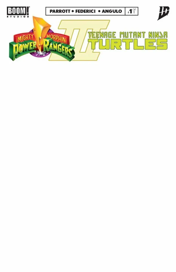Cover of Mighty Morphin Power Rangers / Teenage Mutant Ninja Turtles III #1