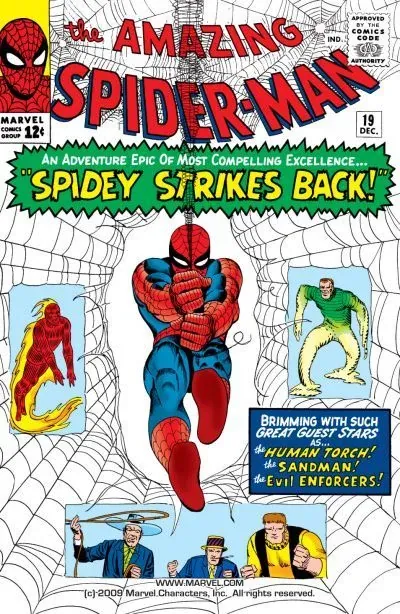 Cover of The Amazing Spider-Man #19