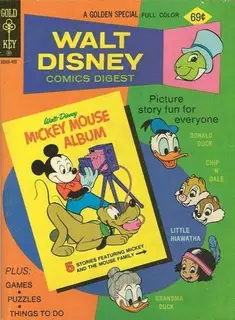 Cover of Walt Disney Comics Digest #50