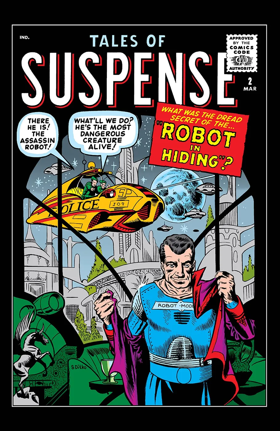 Cover of Tales of Suspense #2