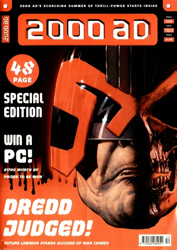 Cover of 2000 AD #1150