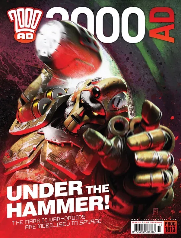 Cover of 2000 AD #1813