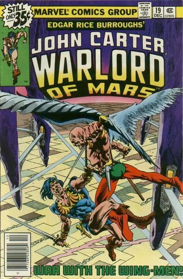 Cover of John Carter, Warlord of Mars #19
